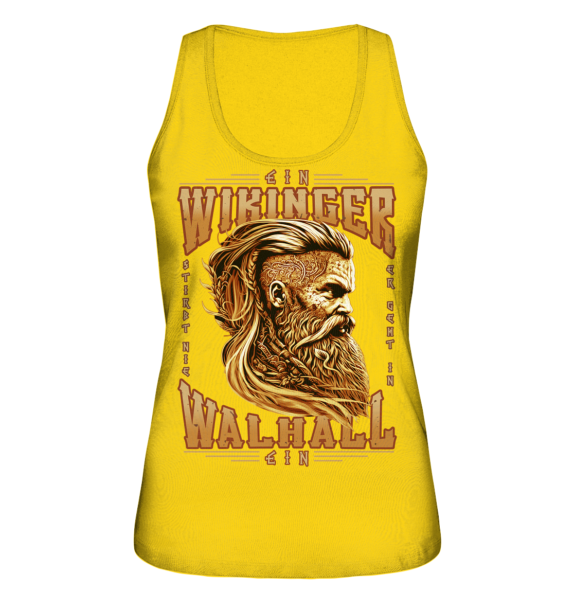 Ein Wikinger Stirbt Nie - Ladies Organic Tank-Top