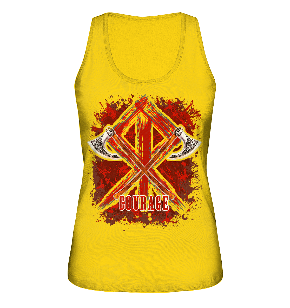 Wikinger Courage - Ladies Organic Tank-Top