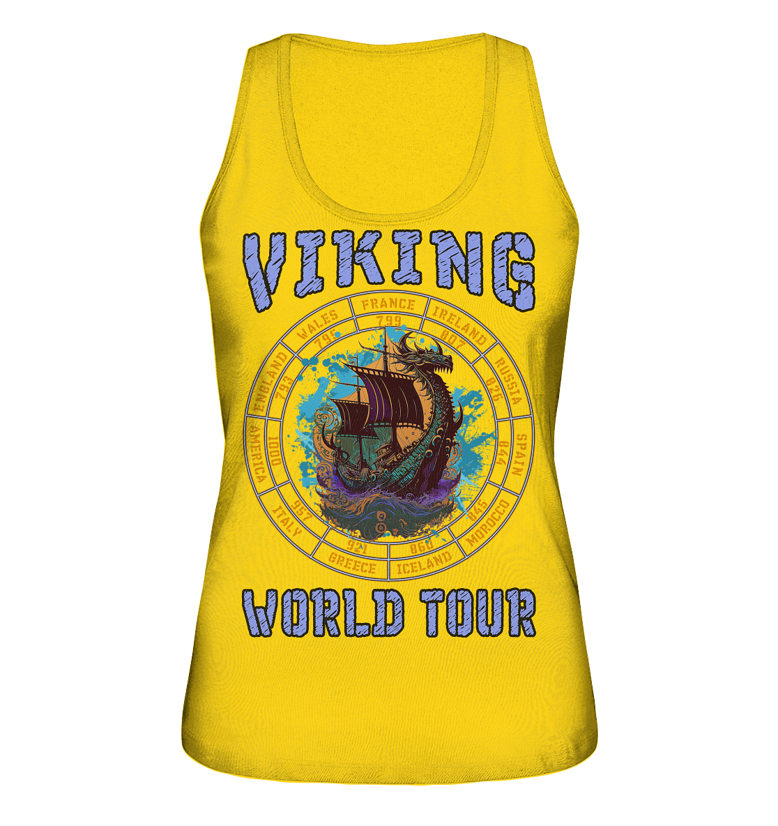 Wikinger Welttournee - Ladies Organic Tank-Top
