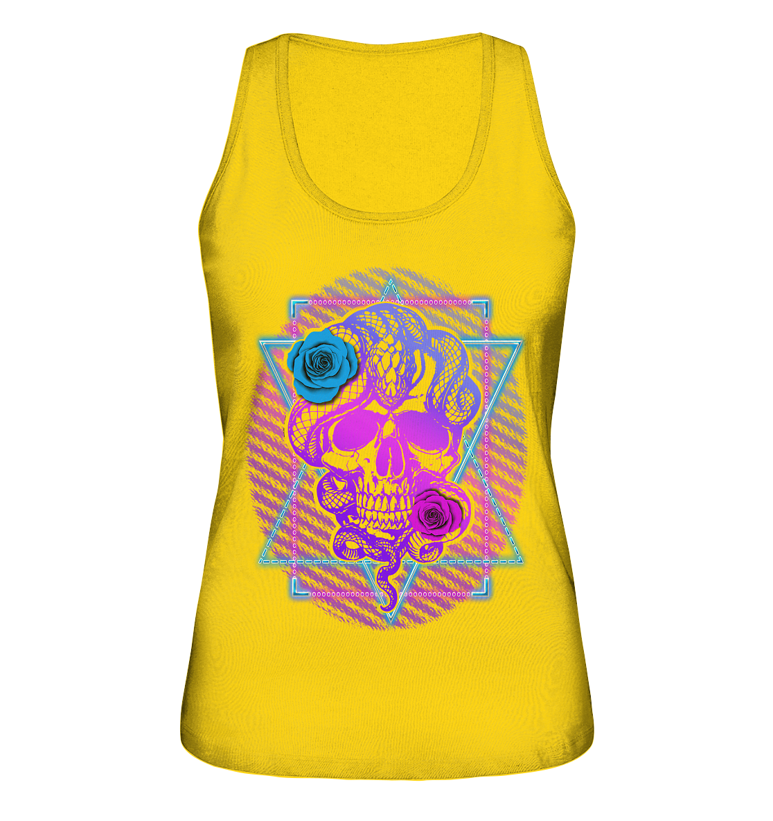 Schädel Schlange - Ladies Organic Tank-Top
