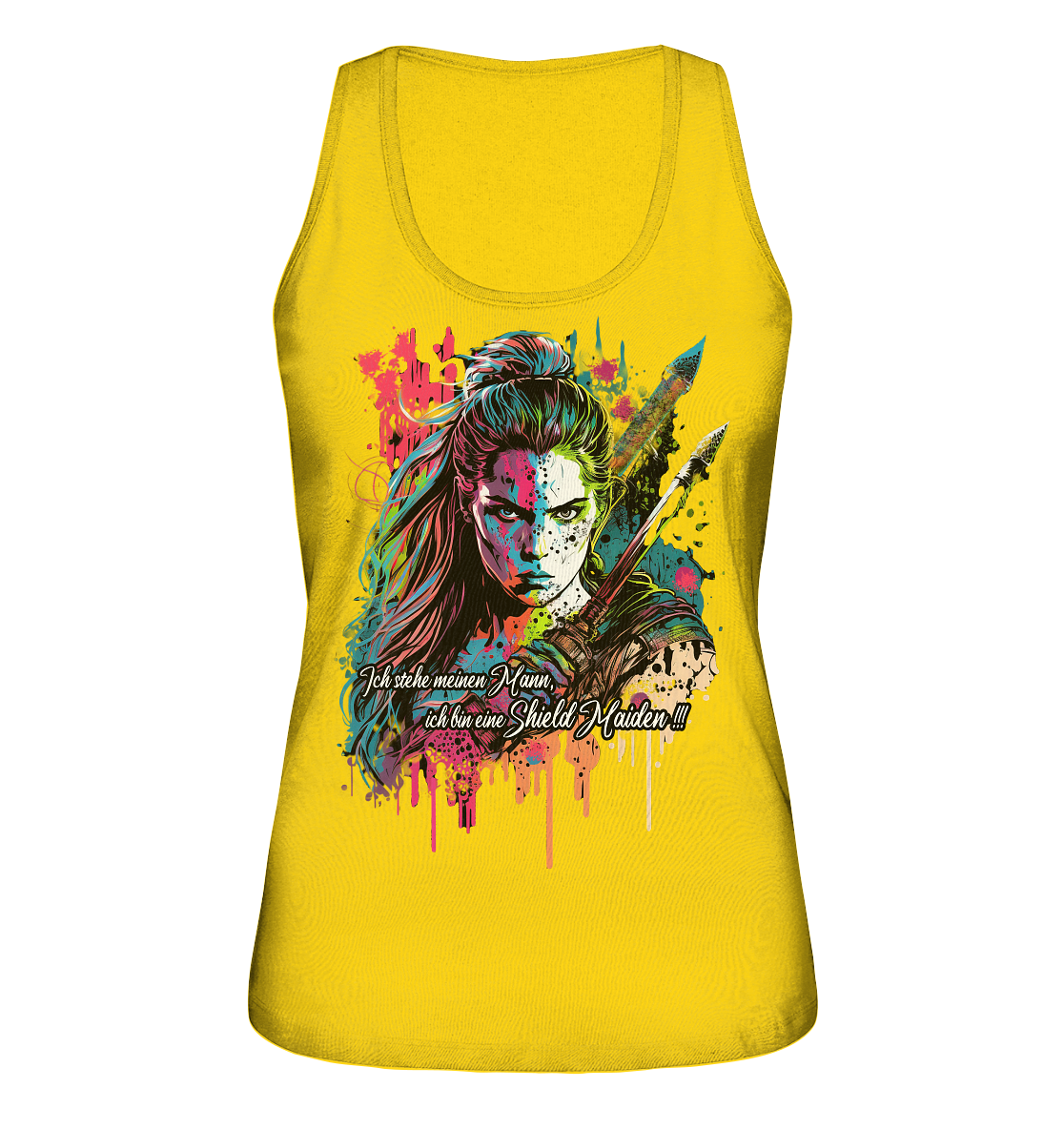 Shield Maiden Ich Stehe Meinen Mann - Ladies Organic Tank-Top