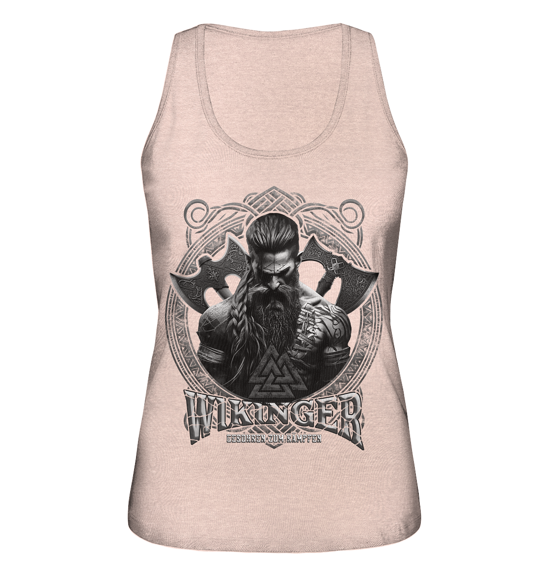 Wikinger Geboren Zum Kämpfen - Ladies Organic Tank-Top