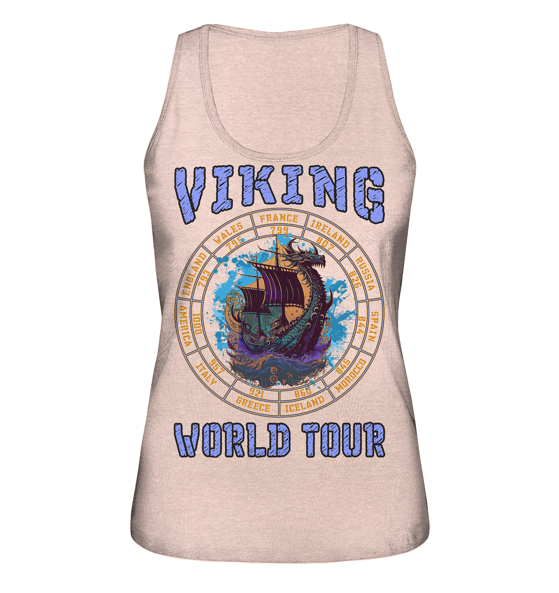 Wikinger Welttournee - Ladies Organic Tank-Top