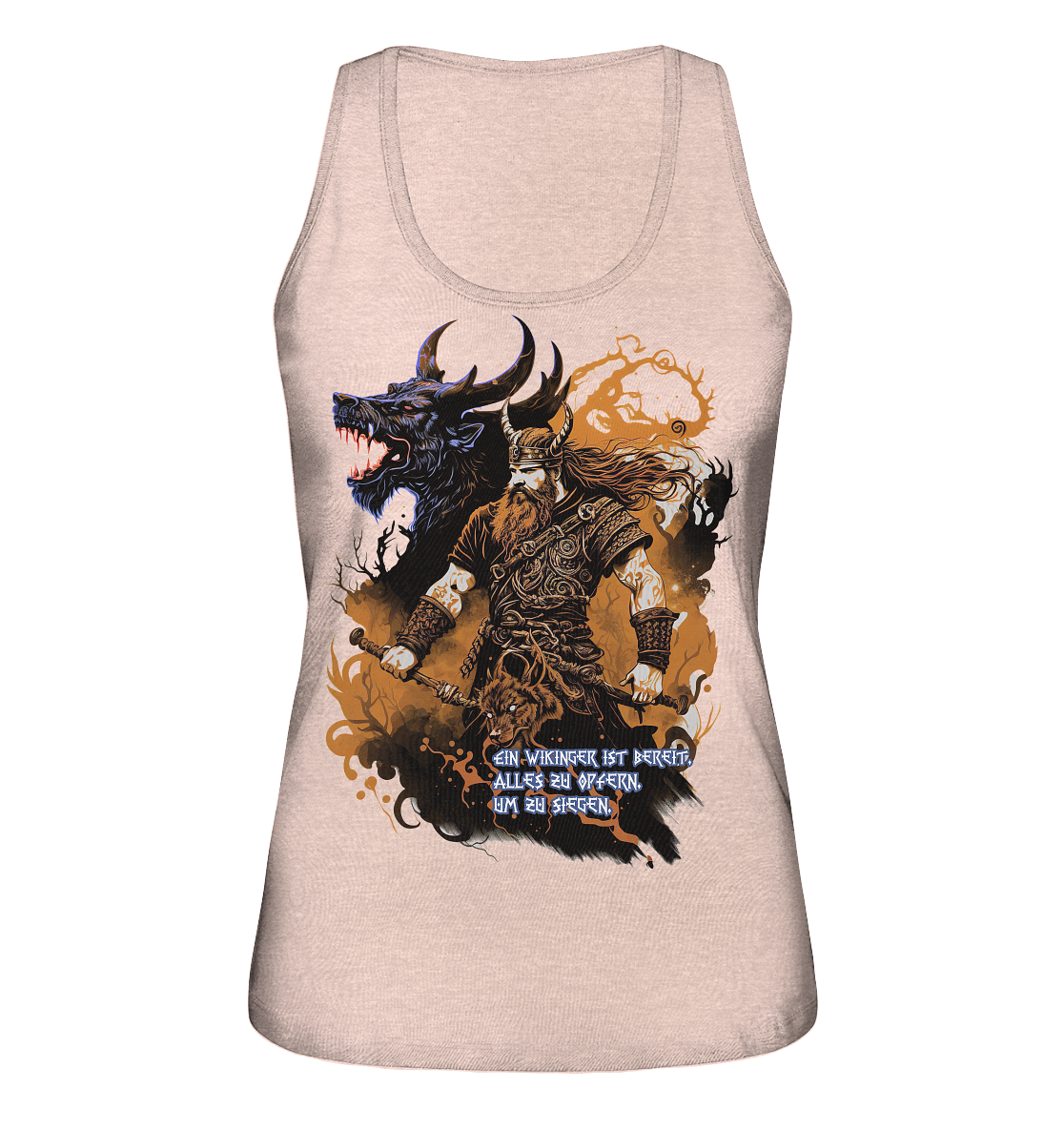 Wikinger Ist Bereit Alles Zu Opfern - Ladies Organic Tank-Top