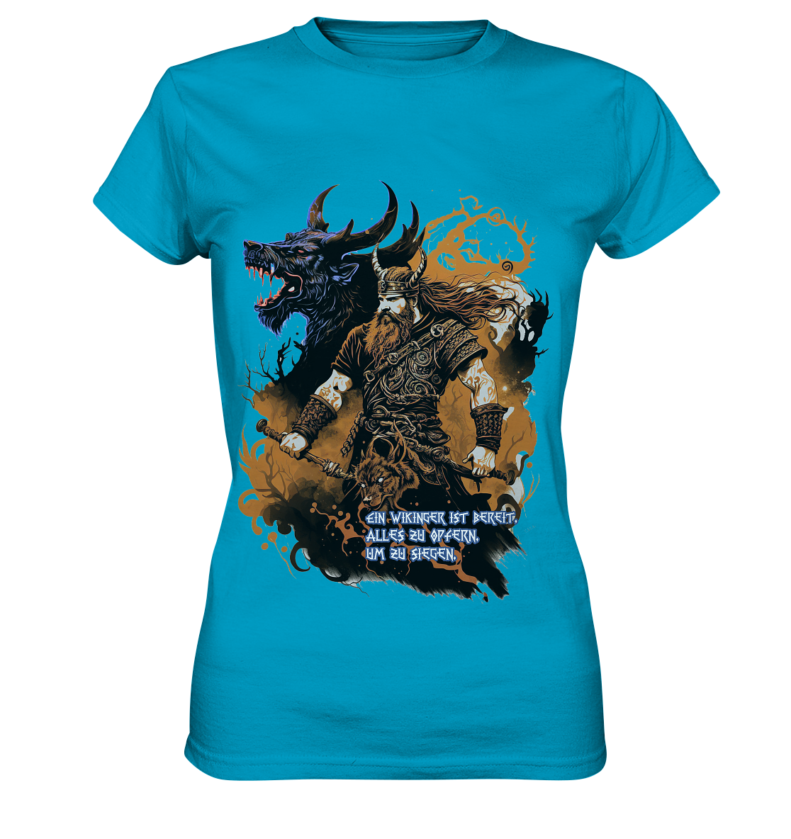 Wikinger Ist Bereit Alles Zu Opfern - Ladies Premium Shirt