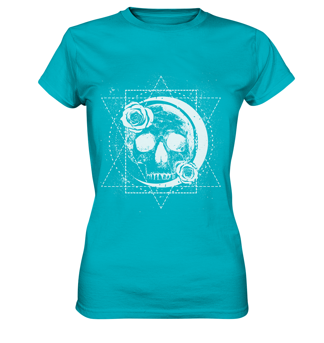 Okkulte Schädel - Ladies Premium Shirt