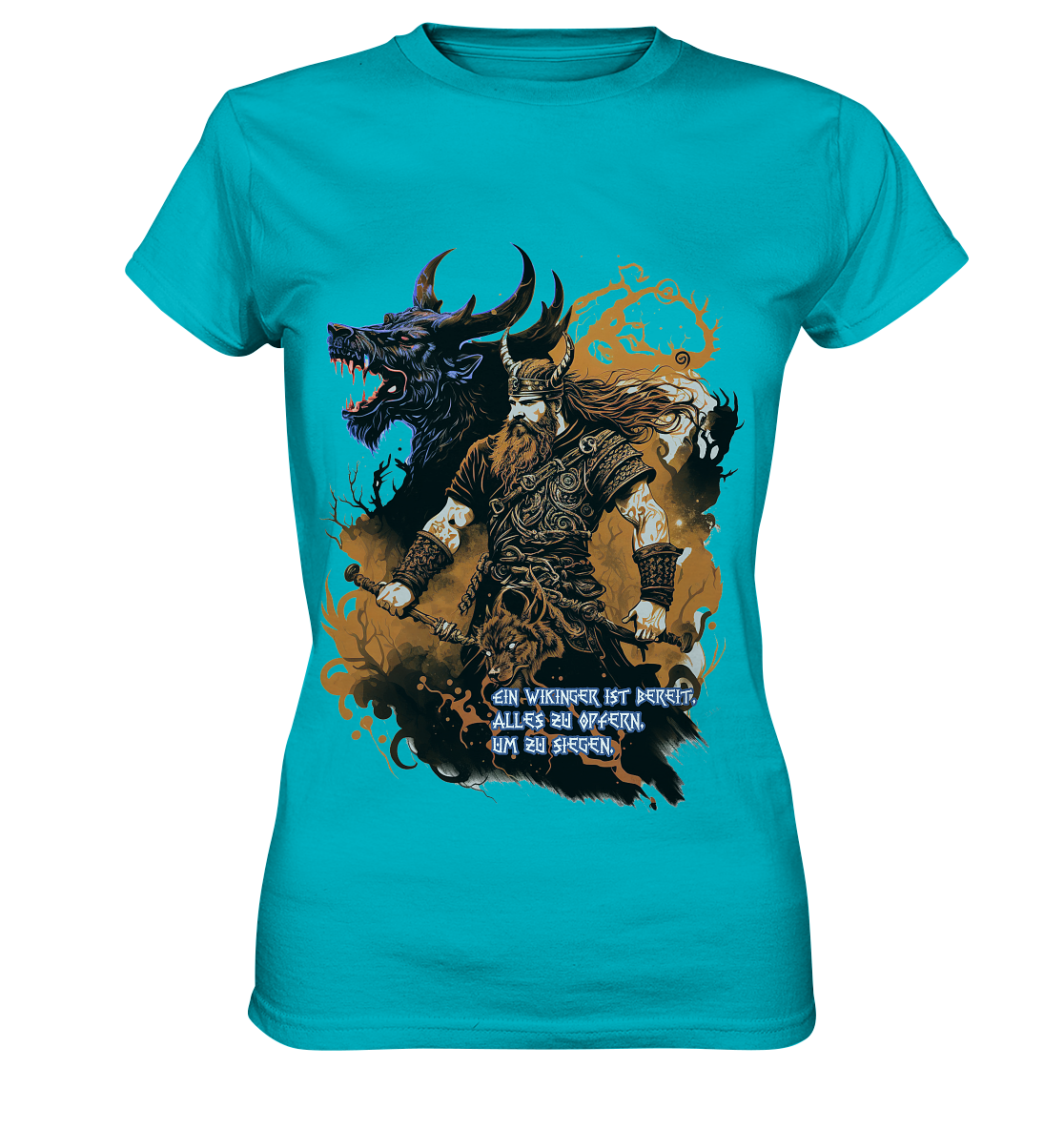 Wikinger Ist Bereit Alles Zu Opfern - Ladies Premium Shirt