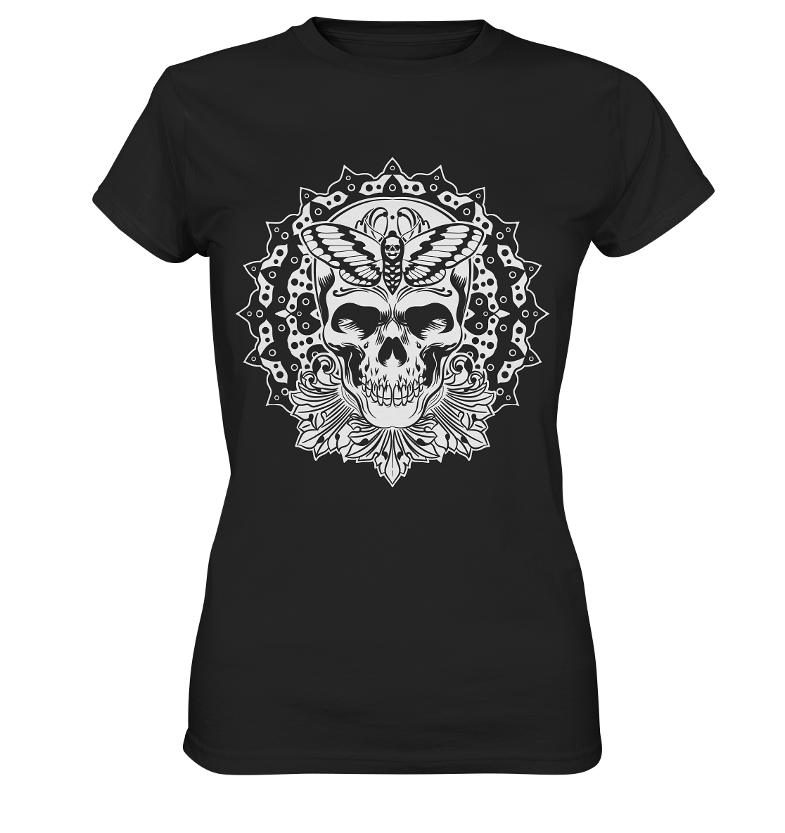 Schädel Abstrakt - Ladies Premium Shirt