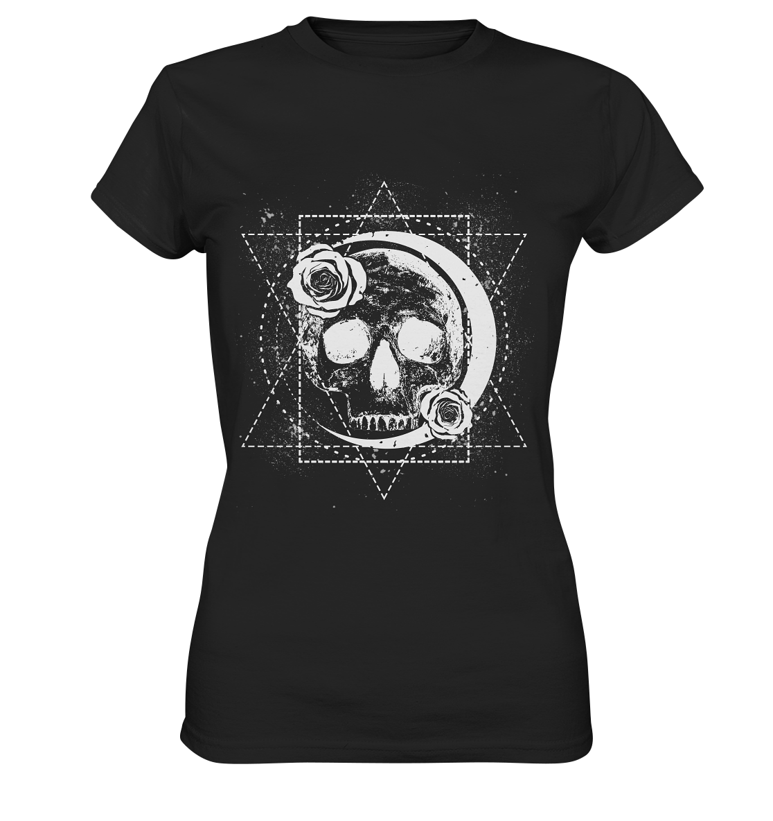 Okkulte Schädel - Ladies Premium Shirt