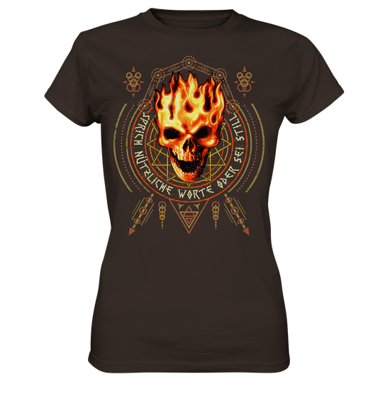 Sprich nützliche Worte - Ladies Premium Shirt