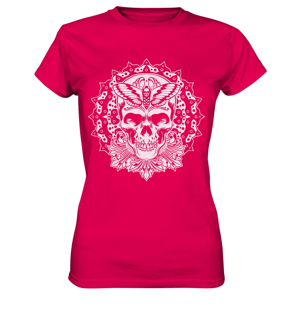 Schädel Abstrakt - Ladies Premium Shirt