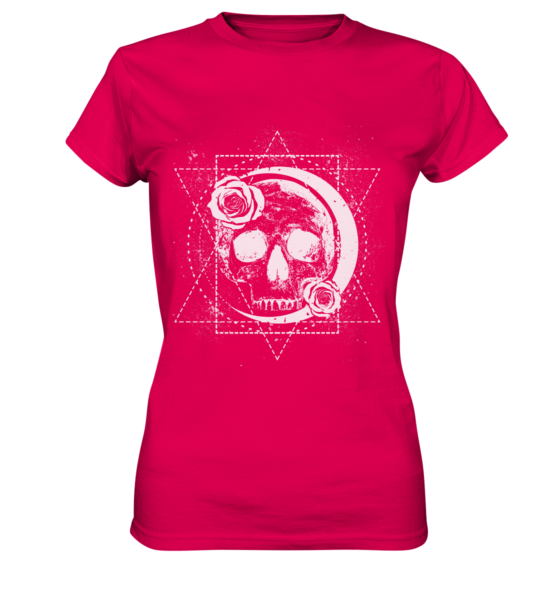 Okkulte Schädel - Ladies Premium Shirt