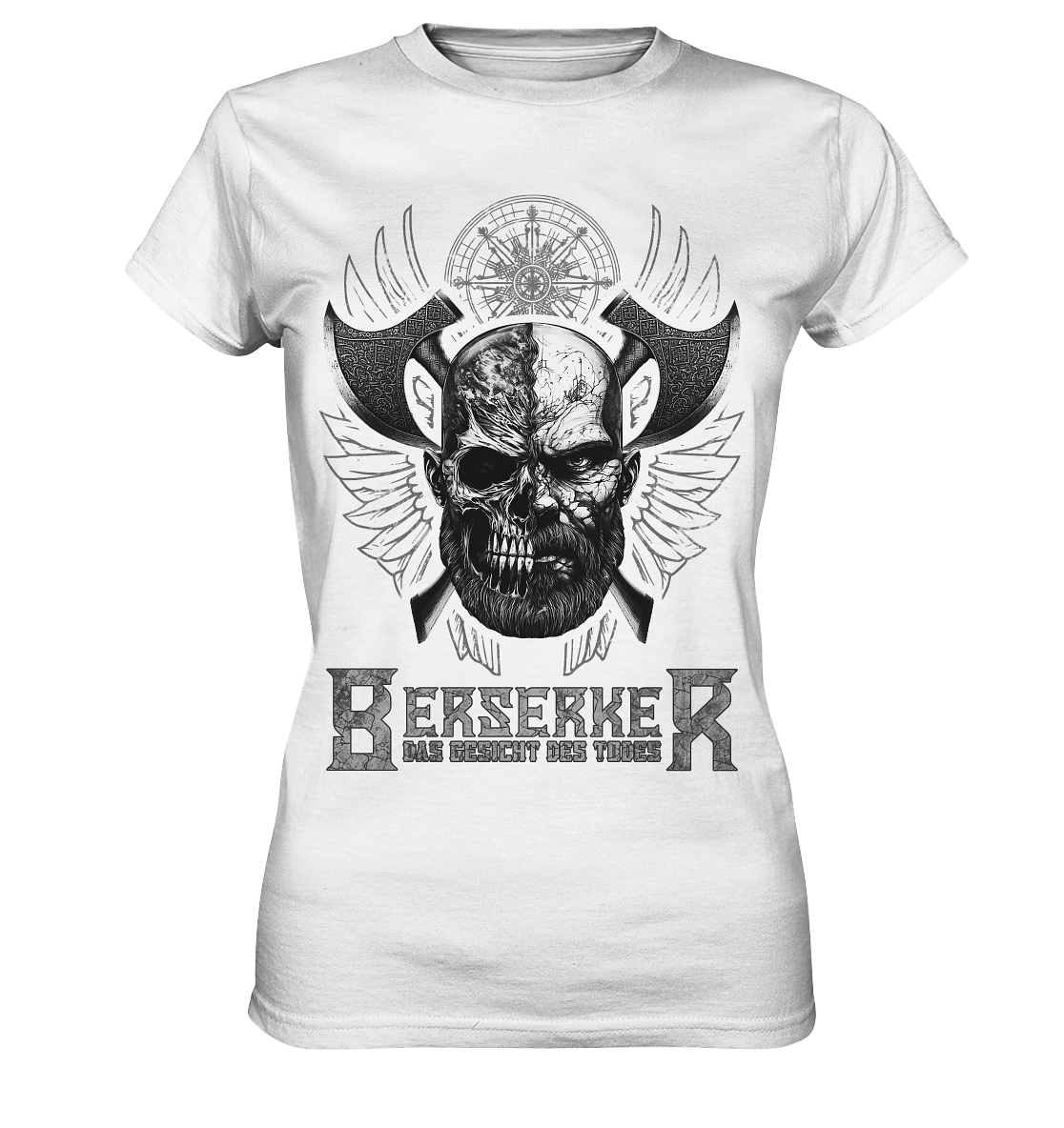 Berserker Gesicht Des Todes - Ladies Premium Shirt