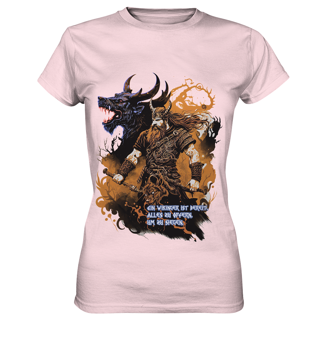 Wikinger Ist Bereit Alles Zu Opfern - Ladies Premium Shirt