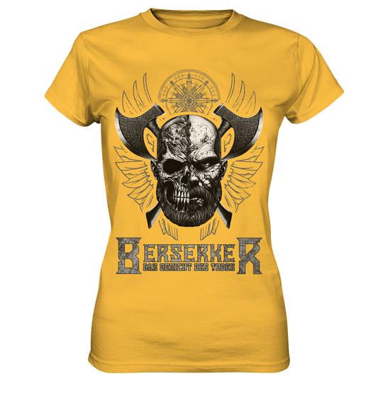 Berserker Gesicht Des Todes - Ladies Premium Shirt