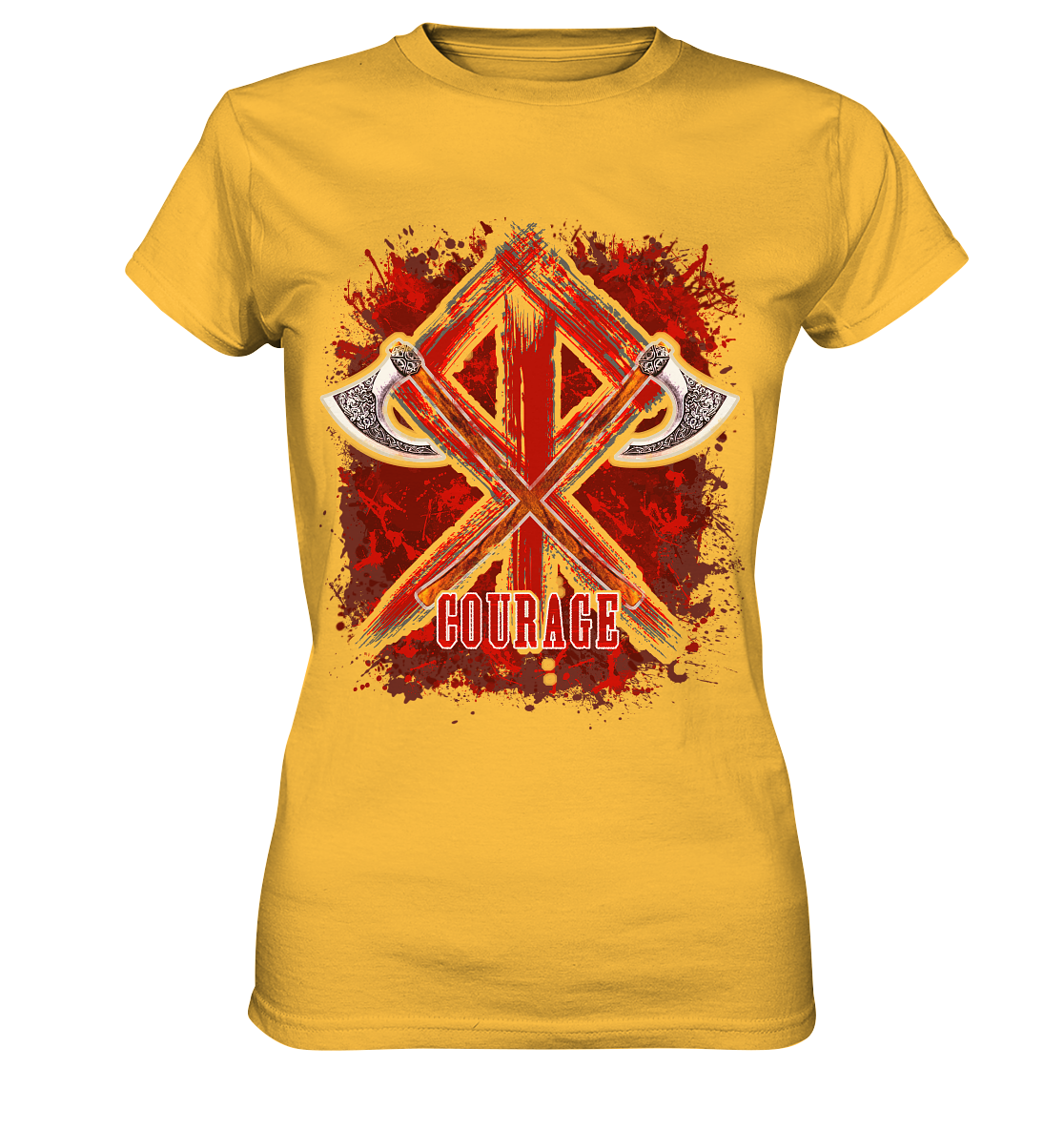 Wikinger Courage - Ladies Premium Shirt