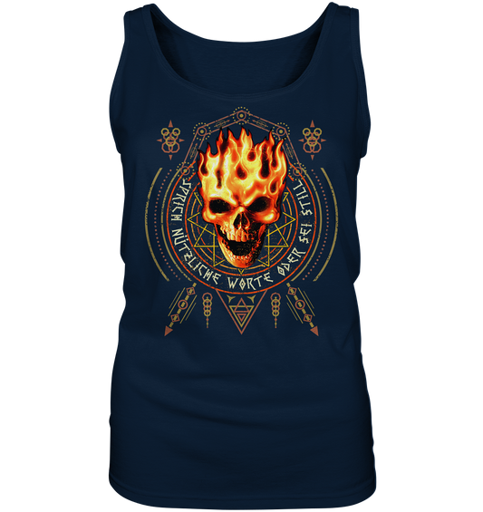 Sprich nützliche Worte - Ladies Tank-Top