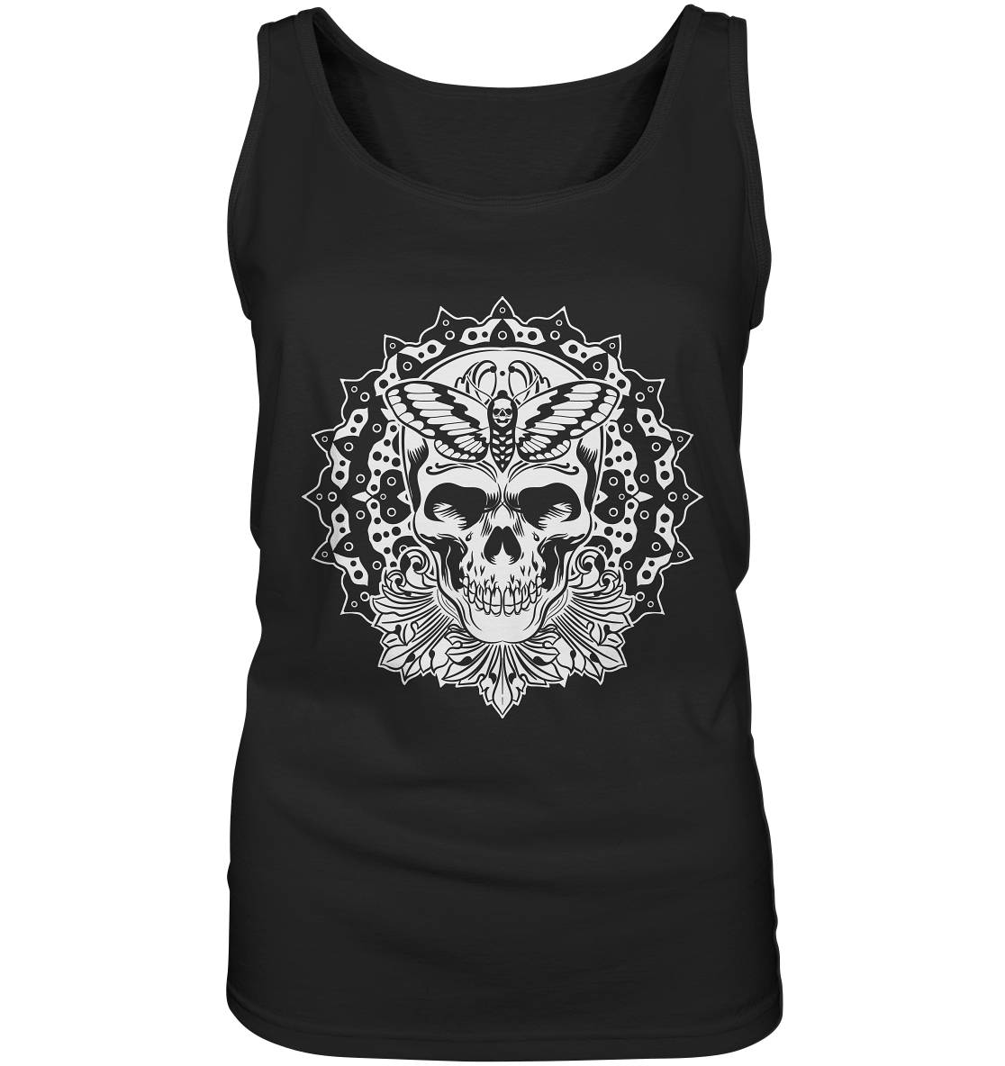 Schädel Abstrakt - Ladies Tank-Top