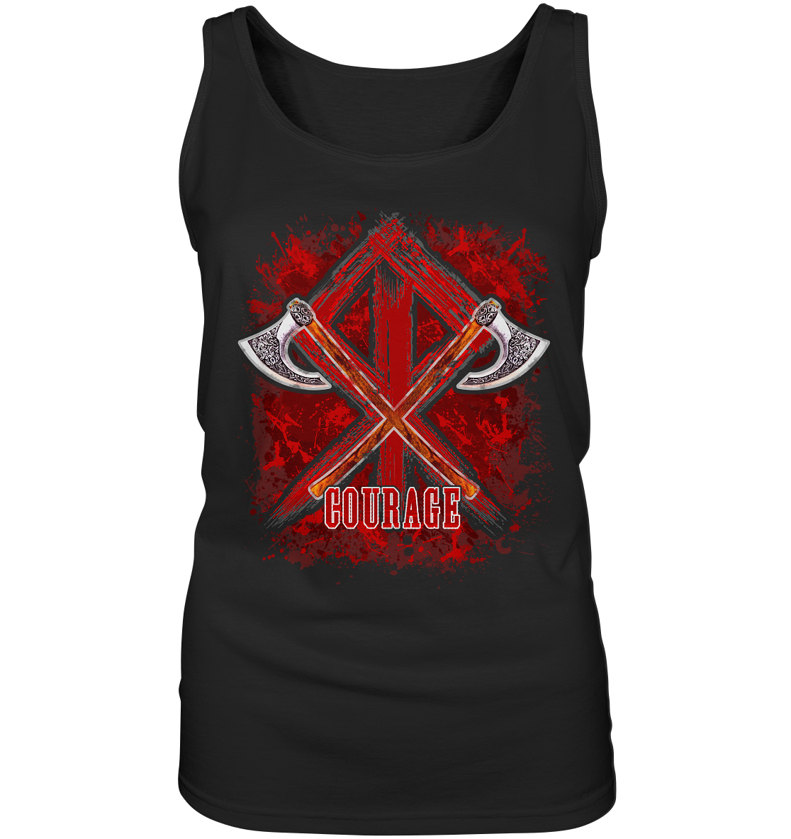 Wikinger Courage - Ladies Tank-Top