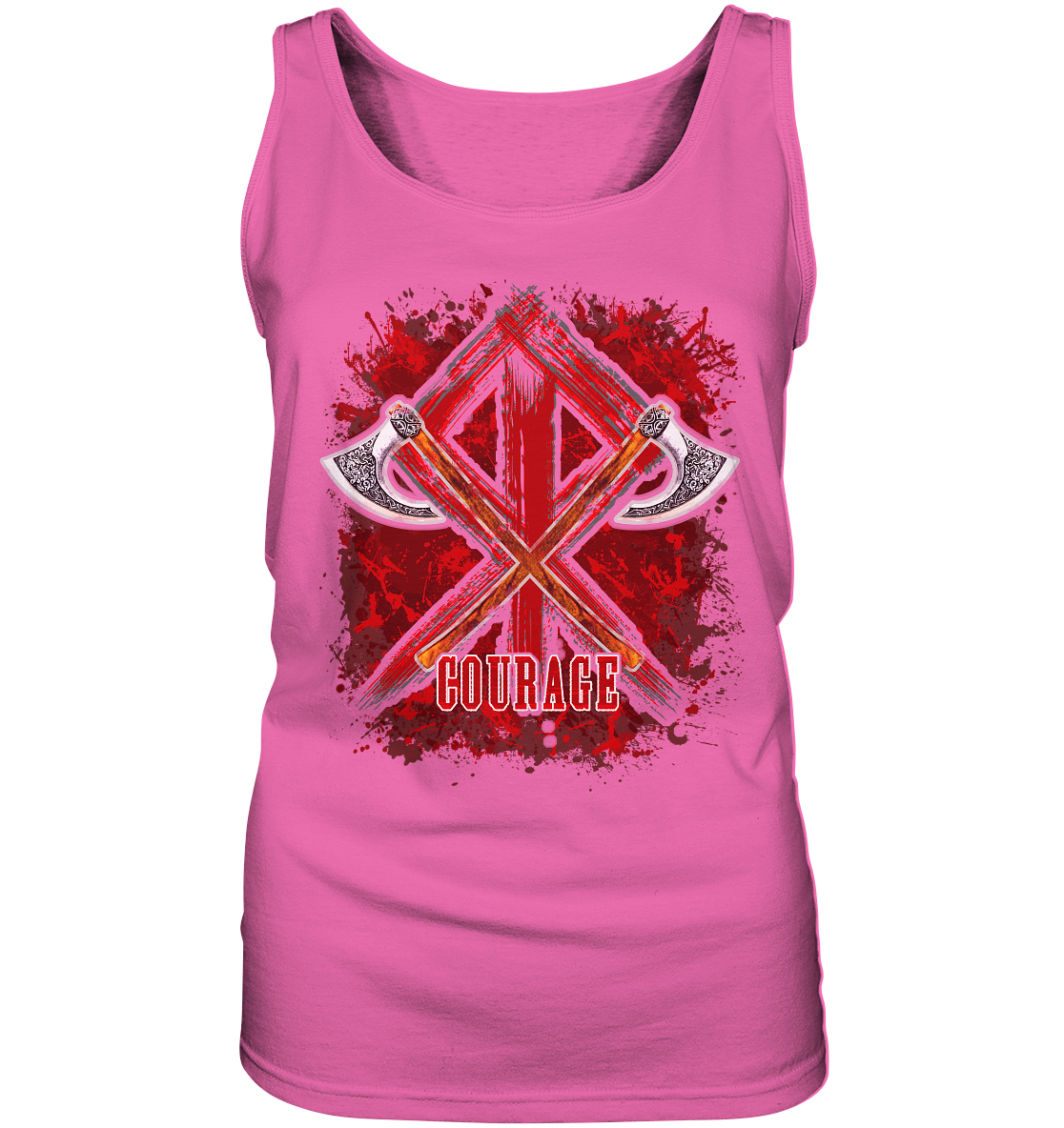 Wikinger Courage - Ladies Tank-Top