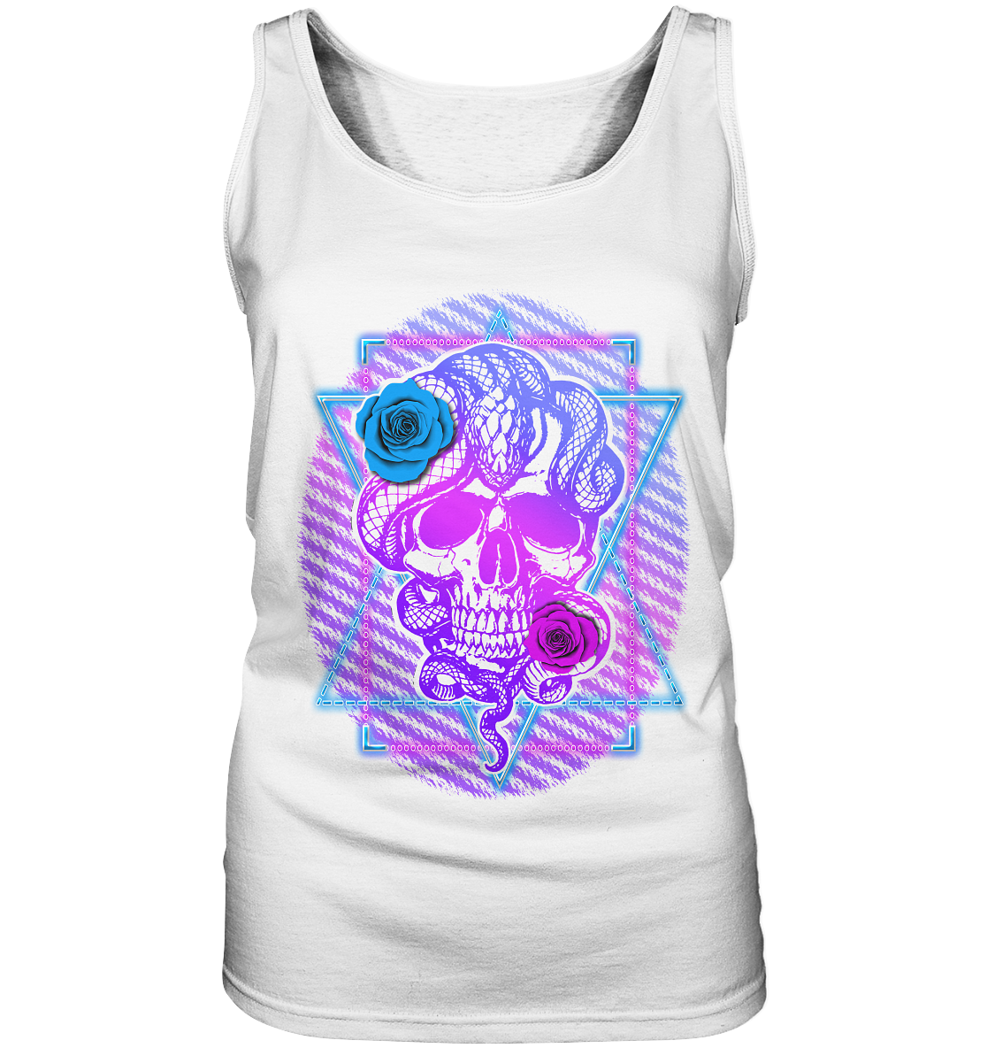 Schädel Schlange - Ladies Tank-Top