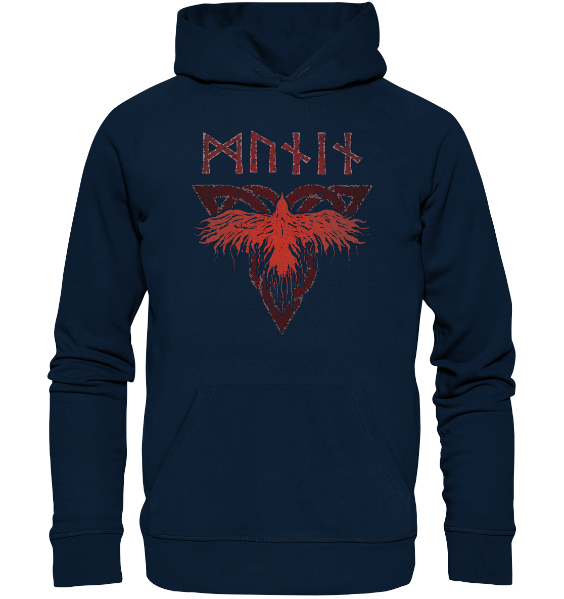Odins Raben Munin - Organic Basic Hoodie