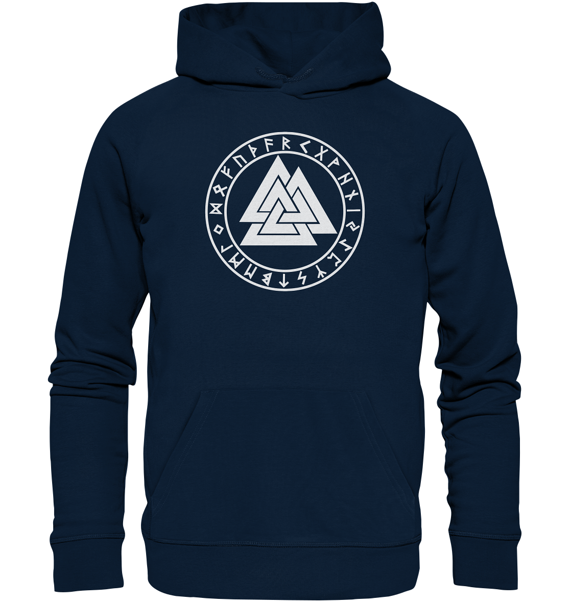 Wikinger Valknut - Organic Basic Hoodie