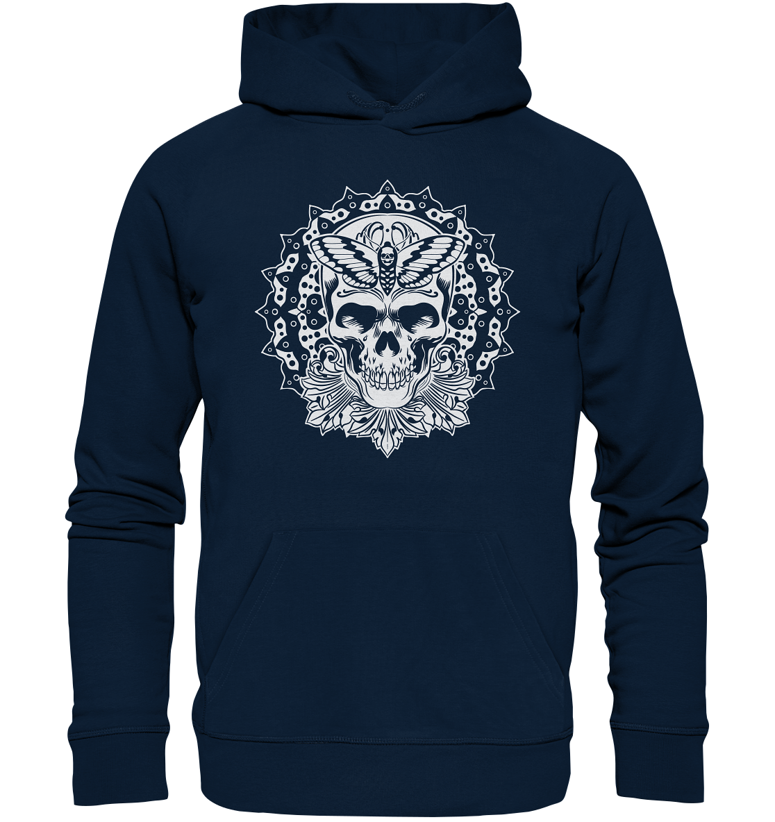 Skull Schädel - Organic Basic Hoodie