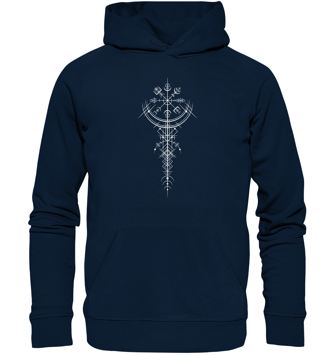 Wikinger Kompass - Organic Basic Hoodie