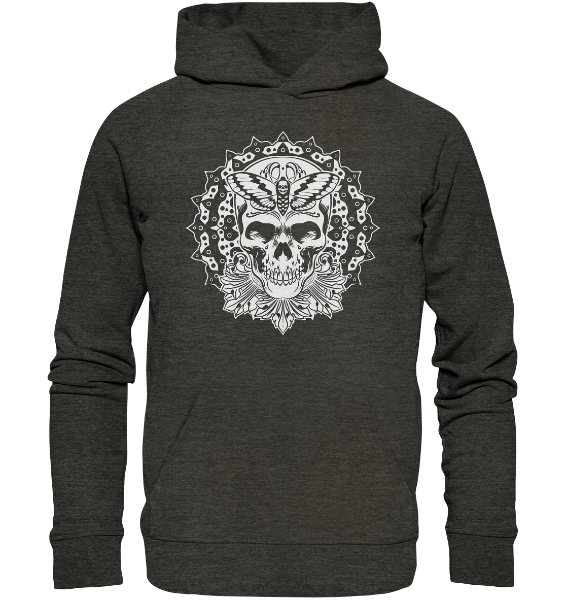 Skull Schädel - Organic Basic Hoodie