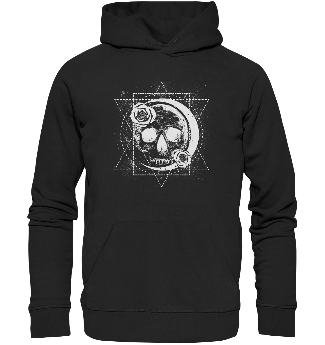 Okkulte Schädel - Organic Basic Hoodie