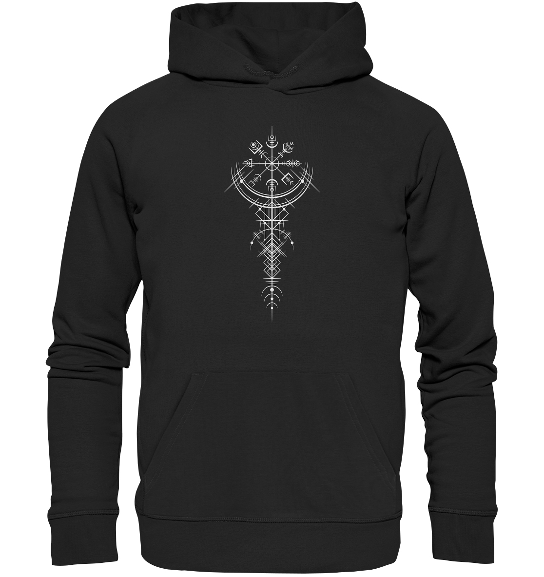 Wikinger Kompass - Organic Basic Hoodie