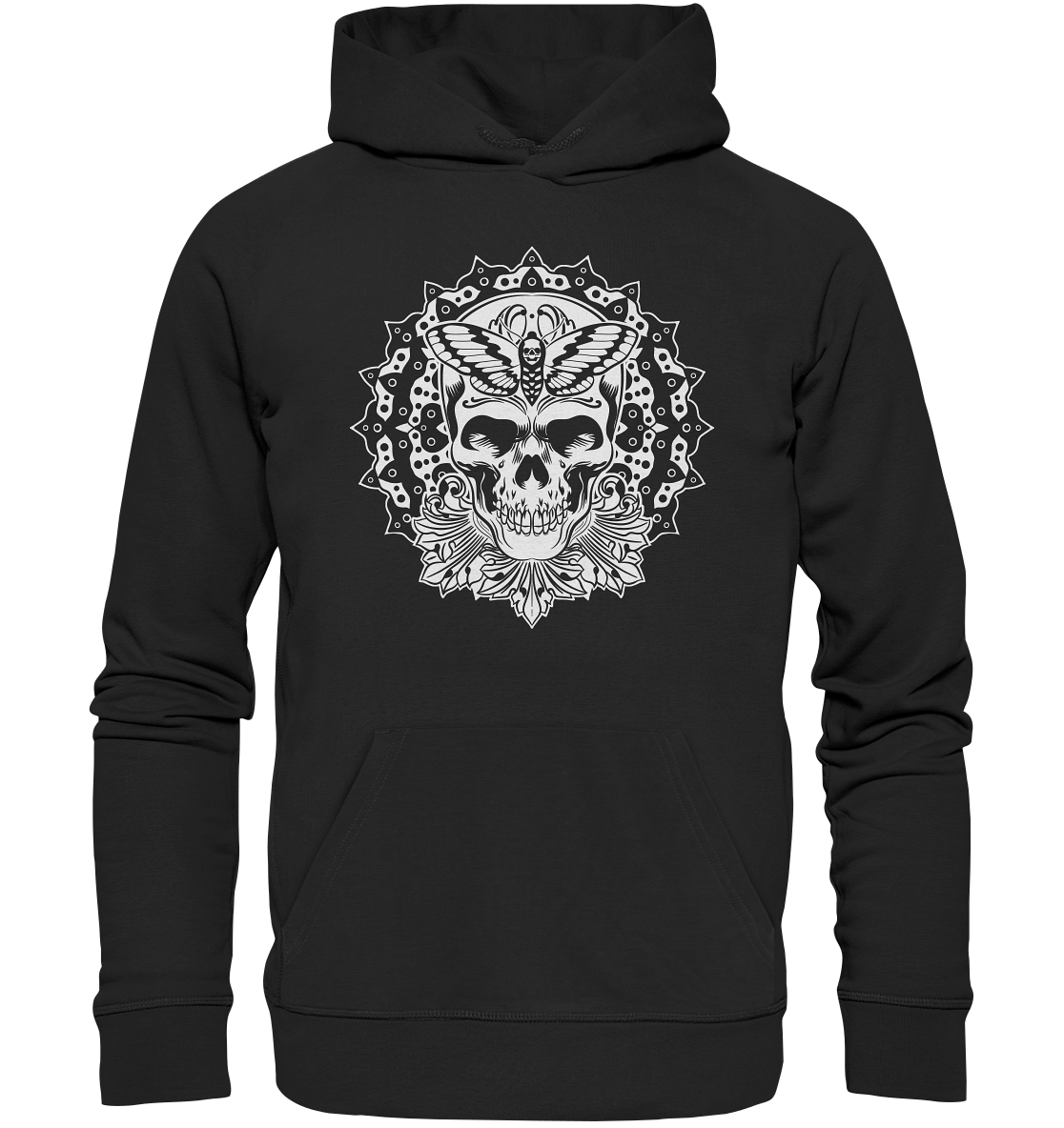 Skull Schädel - Organic Basic Hoodie