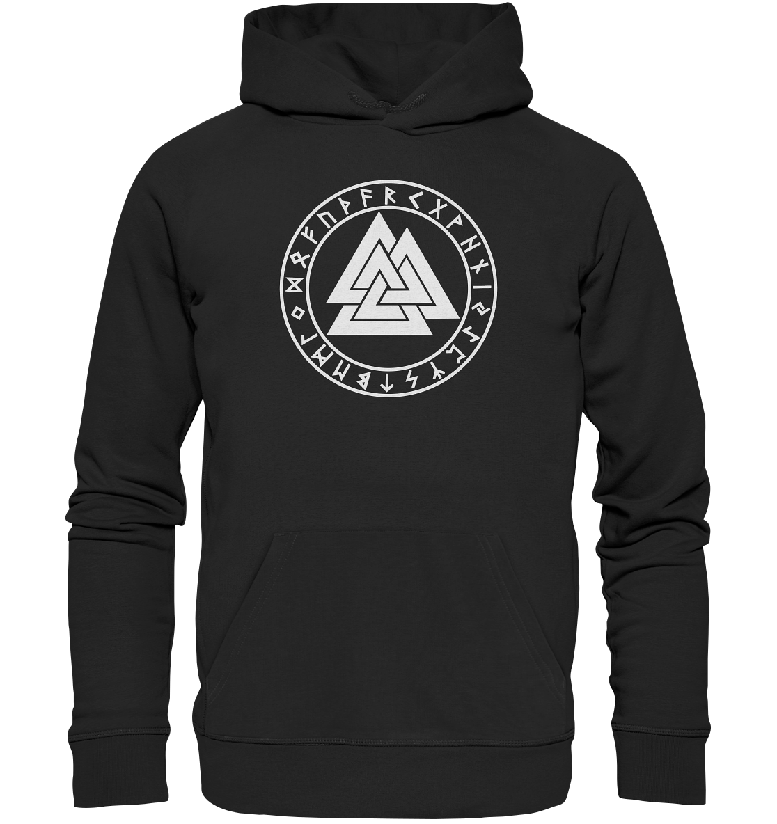 Wikinger Valknut - Organic Basic Hoodie
