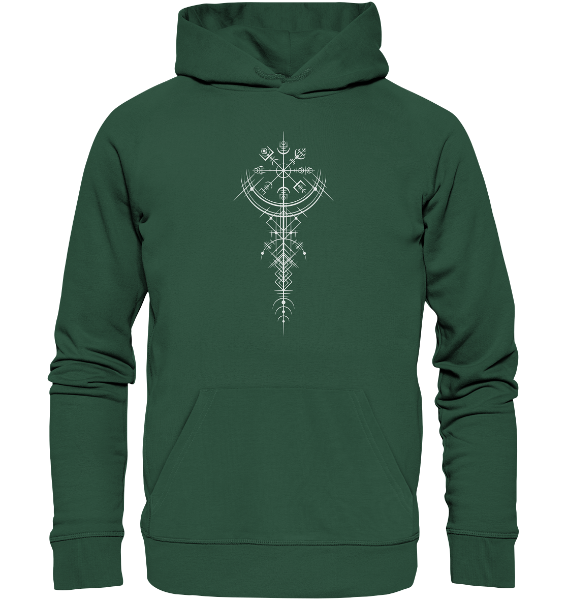 Wikinger Kompass - Organic Basic Hoodie