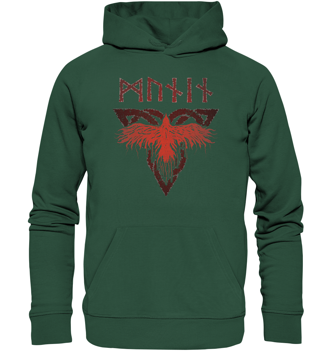Odins Raben Munin - Organic Basic Hoodie