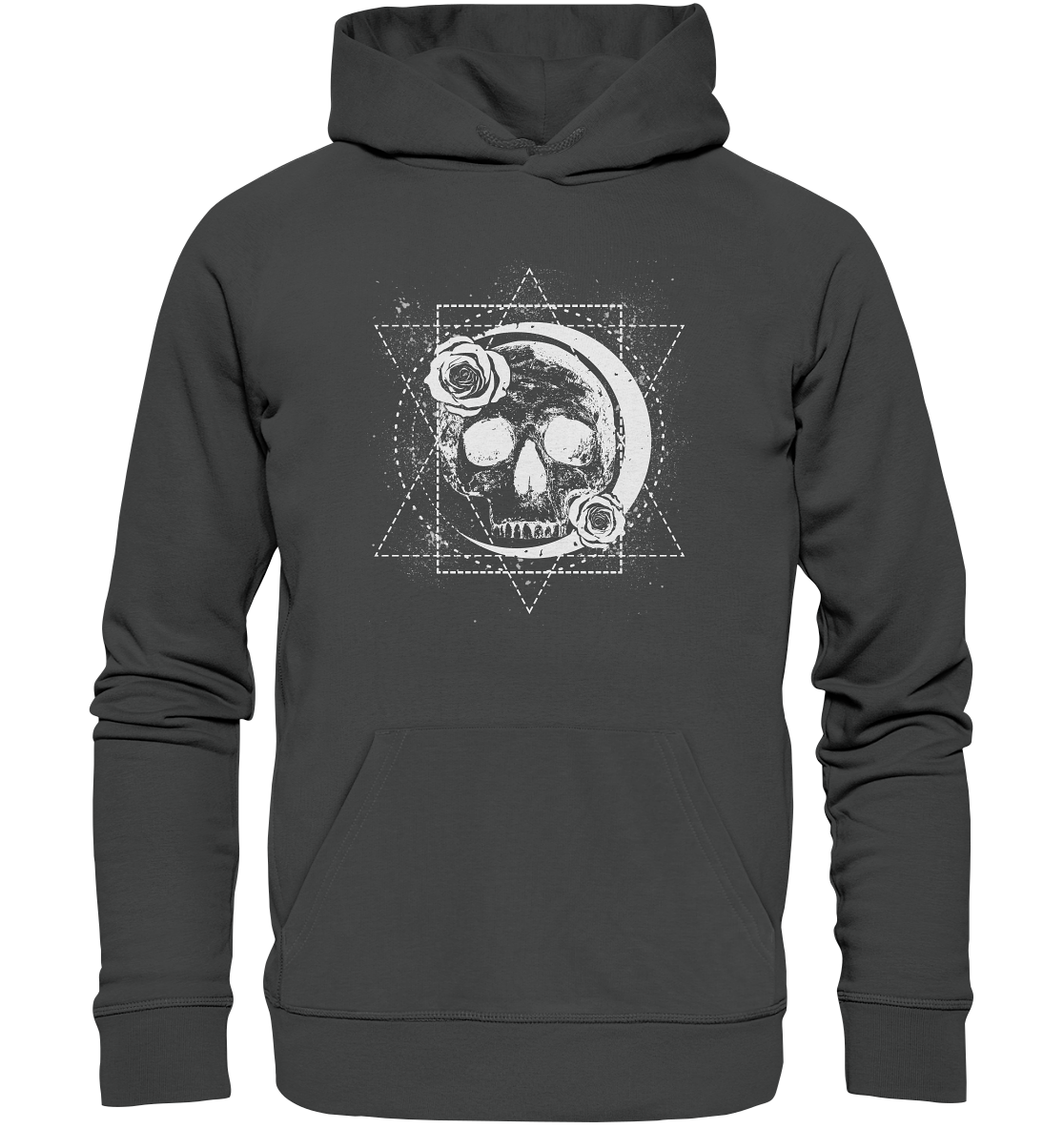 Okkulte Schädel - Organic Basic Hoodie