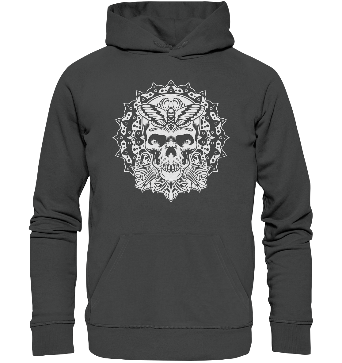 Skull Schädel - Organic Basic Hoodie