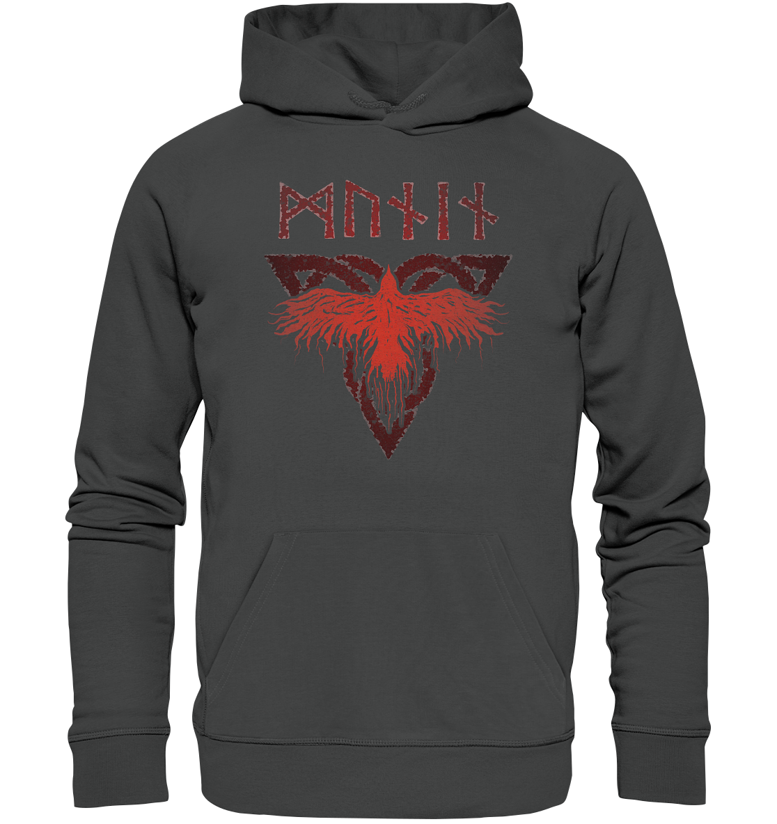 Odins Raben Munin - Organic Basic Hoodie