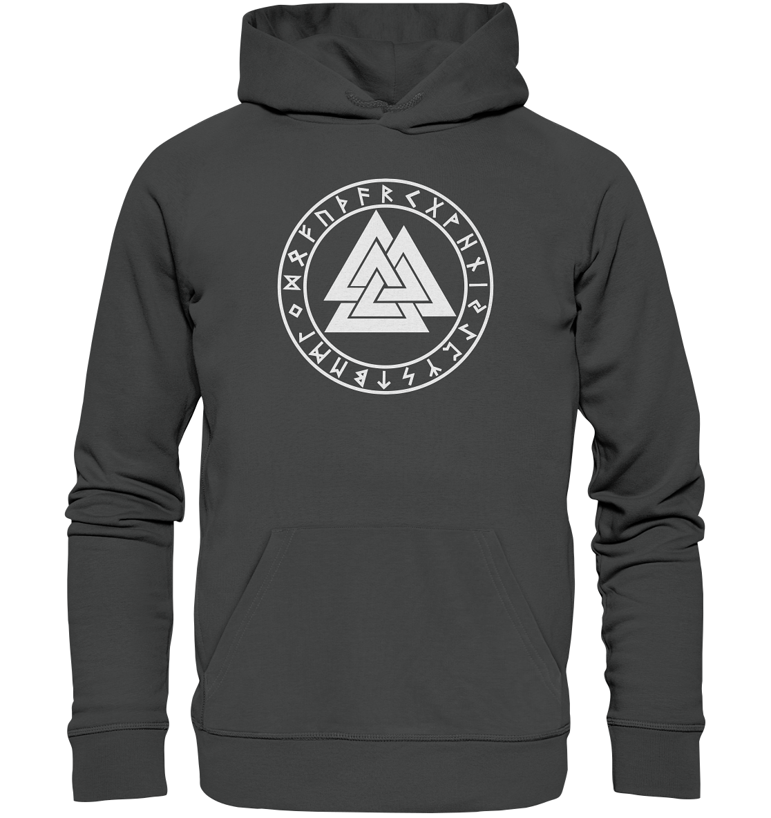 Wikinger Valknut - Organic Basic Hoodie