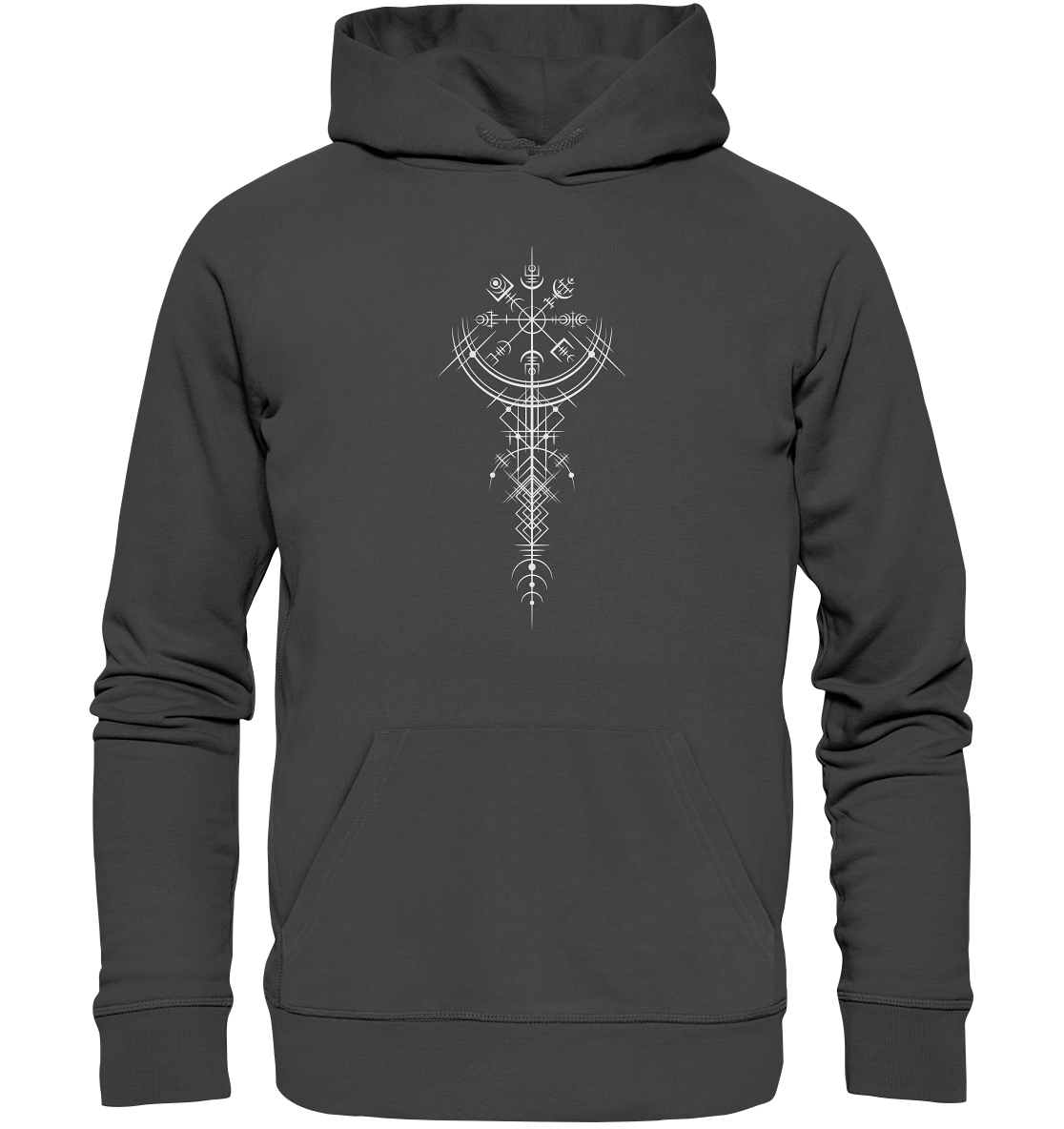 Wikinger Kompass - Organic Basic Hoodie