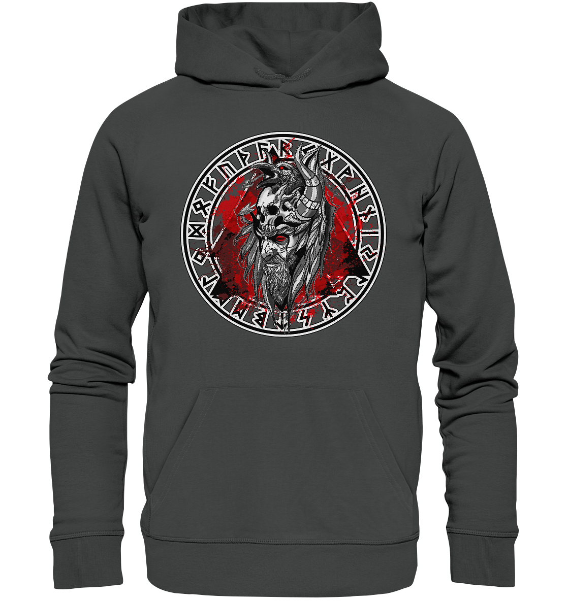 Odin Rabe Valknut - Organic Basic Hoodie