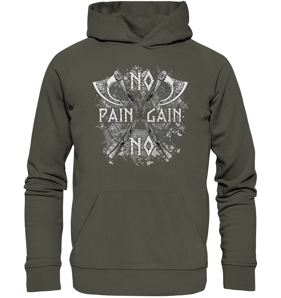 No Pain No Gain - Organic Basic Hoodie