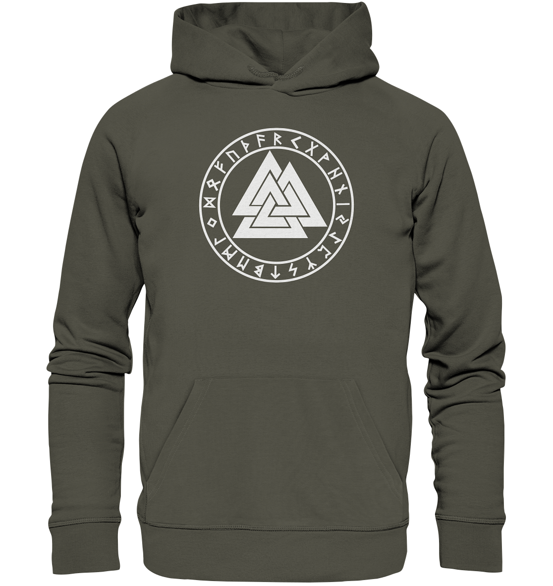 Wikinger Valknut - Organic Basic Hoodie