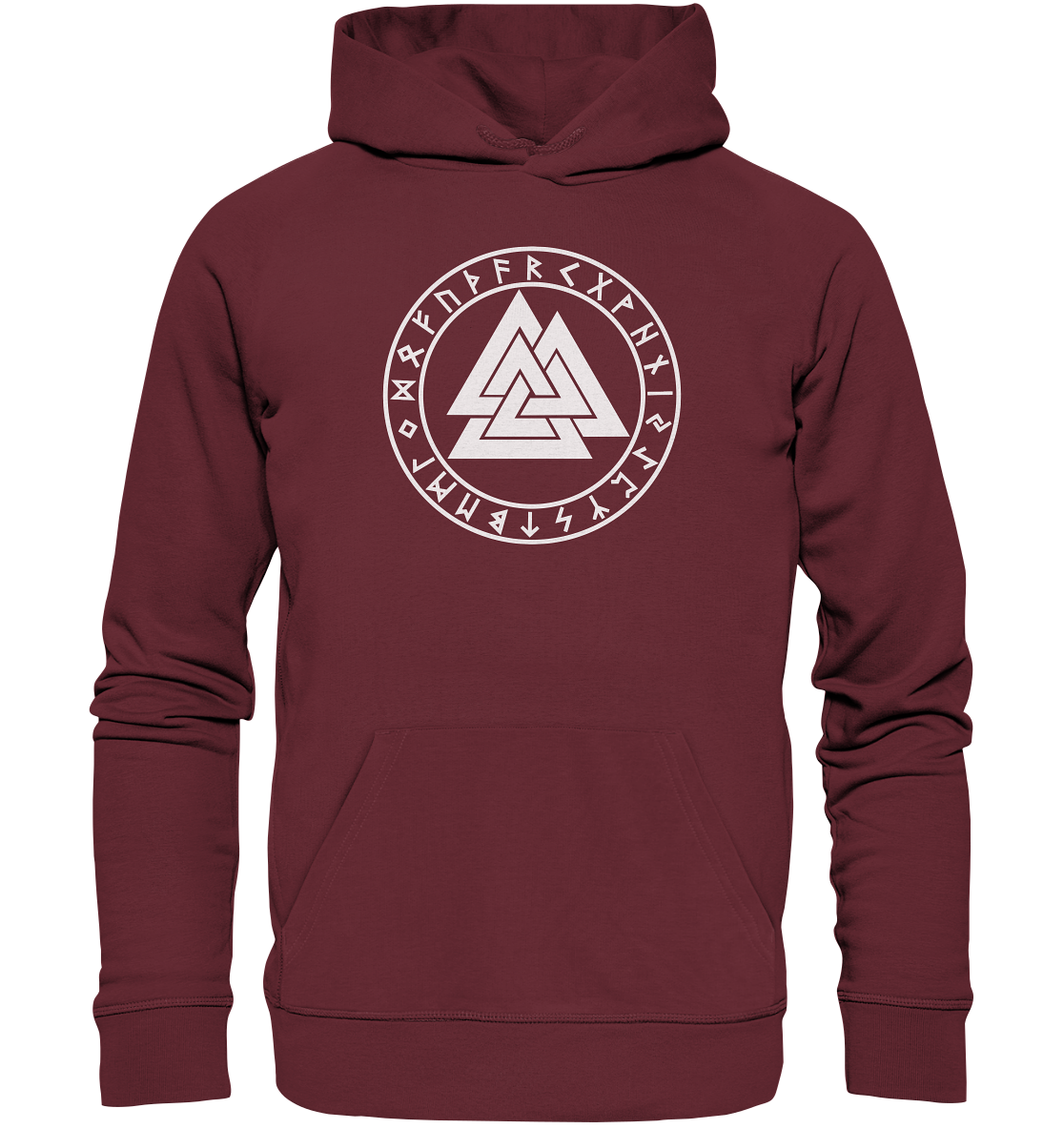 Wikinger Valknut - Organic Basic Hoodie