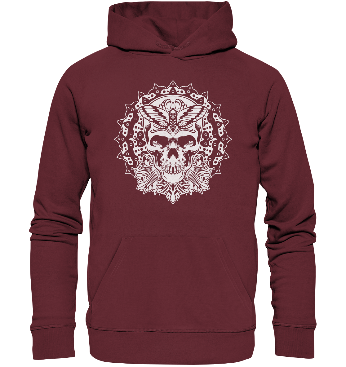Skull Schädel - Organic Basic Hoodie