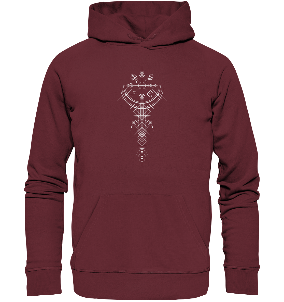Wikinger Kompass - Organic Basic Hoodie