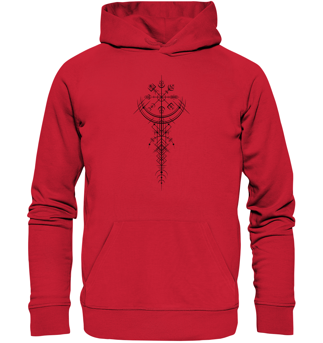 Wikinger Kompass - Organic Basic Hoodie