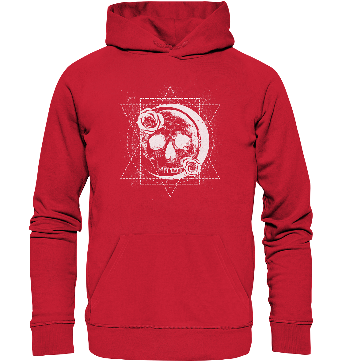 Okkulte Schädel - Organic Basic Hoodie