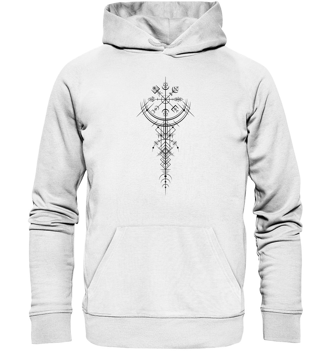 Wikinger Kompass - Organic Basic Hoodie